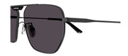 Balenciaga BB 0298SA 001 Navigator Metal Grey Sunglasses with Grey Lens