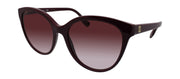 Burberry BE 4365 39798H Cat-Eye Plastic Bordeaux Sunglasses with Red Gradient Lens