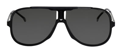 Carrera CA CARRERA1059/S 08A Pilot Plastic Black Sunglasses with Grey Polarized Lens