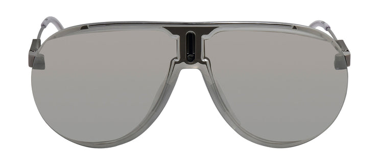 Carrera CA SUPERCHAMPION 6LB Wrap Plastic Ruthenium Sunglasses with Silver Mirror Lens