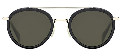 Celine CL 41424 ANW_70 Round Metal Gold Sunglasses with Brown Lens