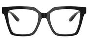 Dolce & Gabbana DG 3376B 3355 Square Metal Black Eyeglasses with Logo Stamped Demo Lenses Lens