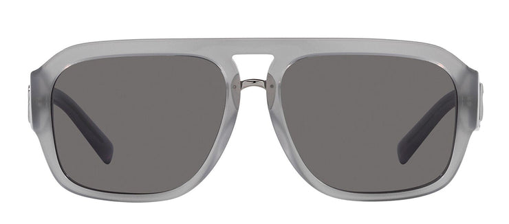 Dolce & Gabbana DG 4403 342181 Aviator Plastic Grey Sunglasses with Grey Polarized Lens