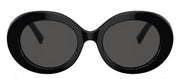 Dolce & Gabbana DG 4448 501/87 Round Acetate Black Sunglasses with Grey Lens