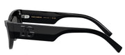 Dolce & Gabbana DG 4450 501/87 Cat-Eye Plastic Black Sunglasses with Grey Lens