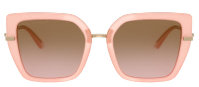 DOLCE & GABBANA DG 4474 343611 Butterfly Milky Pink Acetate Sunglasses with Pink Gradient Grey Lens