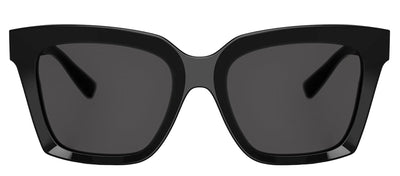 DOLCE & GABBANA DG 4498 501/87 Square Black Acetate Sunglasses with Dark Grey Lens