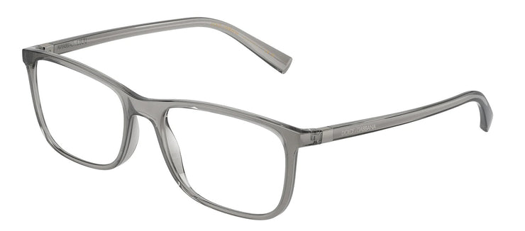 Dolce & Gabbana DG 5027 3160 Pillow Plastic Grey Eyeglasses with Logo Stamped Demo Lenses