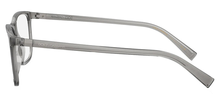 Dolce & Gabbana DG 5027 3160 Pillow Plastic Grey Eyeglasses with Logo Stamped Demo Lenses