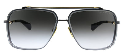 Dita DT DTS121-62-05 62-05 Aviator Metal Black Sunglasses with Grey Gradient Lens