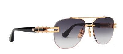 Dita GRAND-EVO TWO DT DTS139 A-01-Z Rimless Metal Gold Sunglasses with Grey Gradient Lens