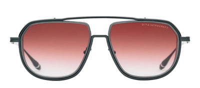 Dita INTRACRAFT DT DTS165 A-02 Navigator Metal Black Sunglasses with Red Gradient Lens