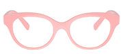 Dolce & Gabbana KIDS DX 5003 3098 Phantos Plastic Pink Eyeglasses with Logo Stamped Demo Lenses