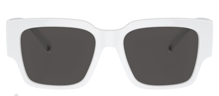 Dolce & Gabbana KIDS DX 6004 331287 Square Plastic White Sunglasses with Grey Lens