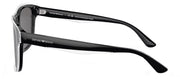 Emporio Armani EA 4208 605187 Square Plastic Black Sunglasses with Grey Polarized Lens