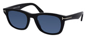 Tom Ford FT 1076 01M Sport Acetate Black Sunglasses with Blue Polarized Lens