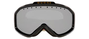 Gucci GG 1210S 001 Goggles Plastic Black Sunglasses with Silver Mirror Lens