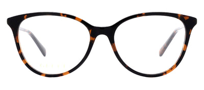 Gucci GUCCI LOGO GG 1359O 002 Cat-Eye Plastic Havana Eyeglasses with Logo Stamped Demo Lenses