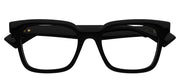 Gucci GG 1728O 001 Square Plastic Black Eyeglasses with Logo Stamped Demo Lenses Lens