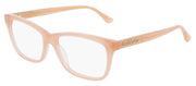 Gucci GG 731O 003 Rectangle Acetate Pink Eyeglasses with Demo Lens