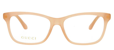 Gucci GG 731O 003 Rectangle Acetate Pink Eyeglasses with Demo Lens