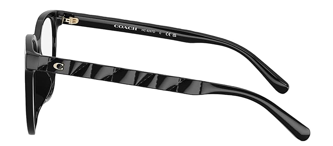 Coach HC 6267D 5002 Black Plastic Square Eyeglasses 54mm Coach HC 6267D 5002 , Buy Online at Gaffos.com main image 2