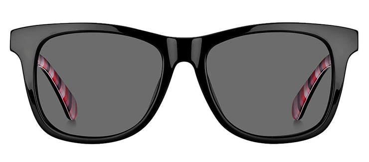 Kate Spade KS Charmine/S 807 Square Plastic Black Sunglasses with Grey Polarized Lens
