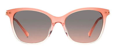 Kate Spade KS Dalila/S 35J Cat-Eye Plastic Pink Sunglasses with Grey Gradient Lens