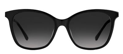 Kate Spade KS Dalila/S 807 Cat-Eye Plastic Black Sunglasses with Grey Gradient Lens