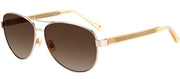 Kate Spade KS Fara/S J5G Aviator Metal Gold Sunglasses with Brown Polarized Lens