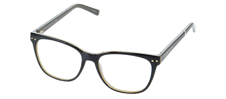 Kate Spade KS Joyanne 807 Square Plastic Black Eyeglasses with Clear Blue Block Lens