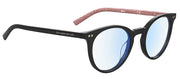 Kate Spade KS Misa 807 Round Plastic Black Readers with Clear Blue Block Lens