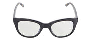 Kate Spade KS Odessa/BB 807 Oval Plastic Black Eyeglasses with Clear Blue Block Coating Lens