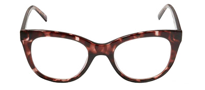 Kate Spade KS Odessa/BB HT8 Oval Plastic Havana Readers with Clear Blue Block Coating Lens