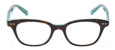 Kate Spade KS Rebecca TA2 Oval Plastic Tortoise Reading Glasses with Clear Lens