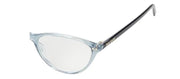 Kate Spade KS Roanne/BB PJP Cat-Eye Plastic Blue Reading Glasses with Clear Blue Block Lens