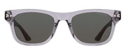 MontBlanc MILLENNIALS MB 0254S 003 Rectangle Plastic Grey Sunglasses with Grey Flash Lens