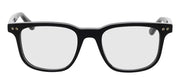 MontBlanc MILLENNIALS MB 0256O 005 Rectangle Plastic Black Eyeglasses with Logo Stamped Demo Lenses