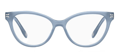 Marc Jacobs MJ 1060 MVU Cat-Eye Plastic Blue Eyeglasses with Logo Stamped Demo Lenses