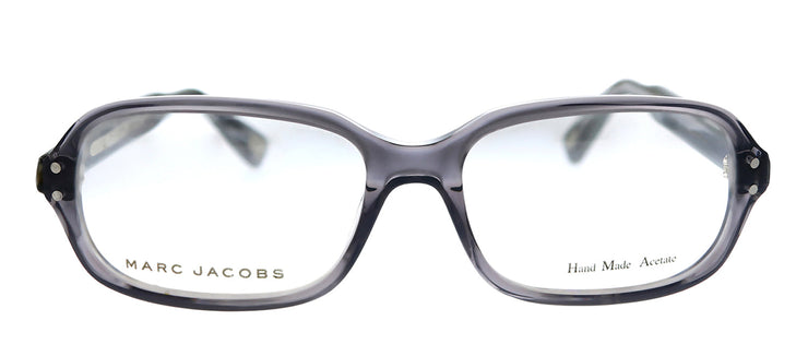 Marc Jacobs MJ 361 PYP Square Plastic Grey Eyeglasses with Logo Stamped Demo Lenses