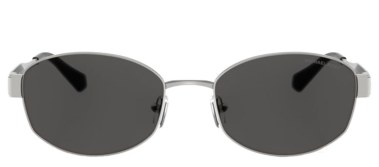 Michael Kors Silver Oval Sunglasses with Dark Gray Lenses Michael Kors MONTE CARLO - Sunglasses - silver-coloured  main image 4