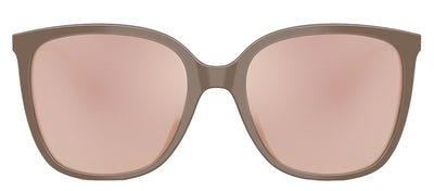Michael Kors ANAHEIM MK 2137U 4003M5 Square Plastic Beige Sunglasses with Rose Polarized Lens