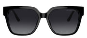 Michael Kors KARLIE MK 2170U 3005T3 Square Plastic Black Sunglasses with Grey Polarized Lens