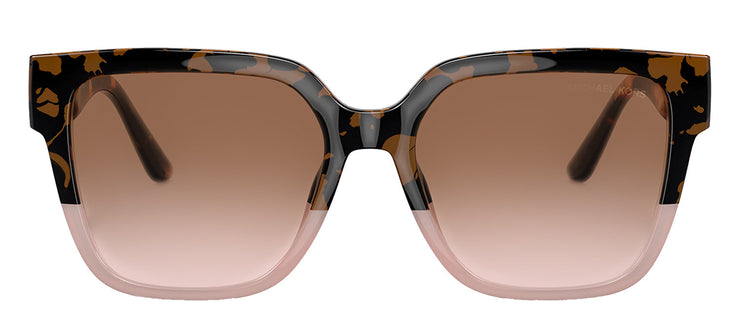 Michael Kors KARLIE MK 2170U 390913 Square Plastic Tortoise Sunglasses with Brown Gradient Lens