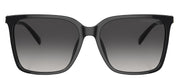 Michael Kors CANBERRA MK 2197U 30058G Square Plastic Black Sunglasses with Grey Gradient Lens