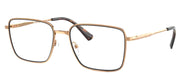 Michael Kors MÉRIBEL MK 3079 1899 Rectangle Metal Gold Eyeglasses with Logo Stamped Demo Lenses