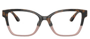 Michael Kors KARLIE I MK 4094U 3912 Square Plastic Black Eyeglasses with Logo Stamped Demo Lenses