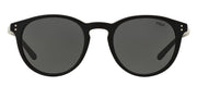 Ralph Lauren PH 4110 528487 Phantos Plastic Black Sunglasses with Grey Lens