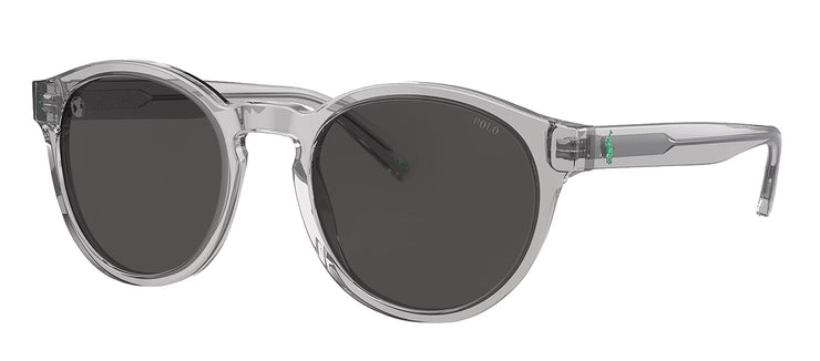 Ralph Lauren PH 4192 541387 Round Plastic Grey Sunglasses with Grey Lens