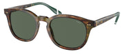 Ralph Lauren PH 4206 501771 Phantos Plastic Tortoise Sunglasses with Green Lens